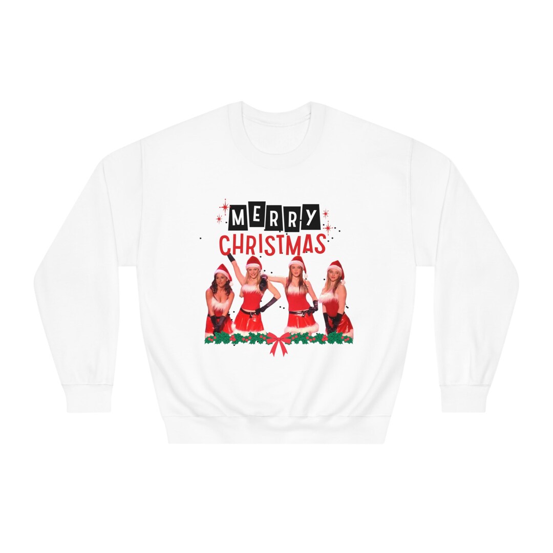 Yuleburn Book Mean Girls Ugly Sweater Fetch Xmas Sweatshirt Etsy