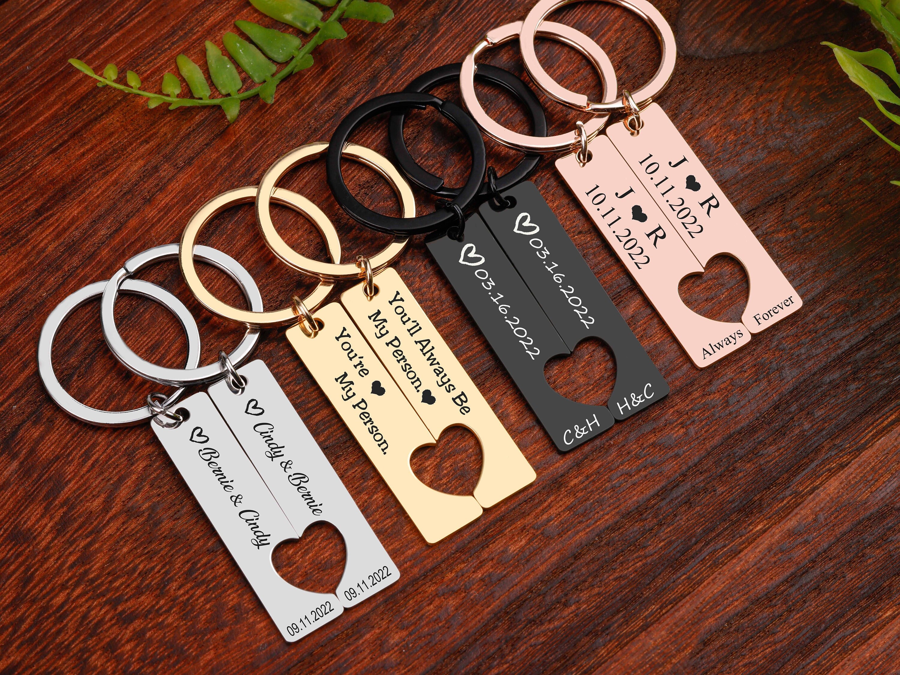 Personalized Keychains For Couples