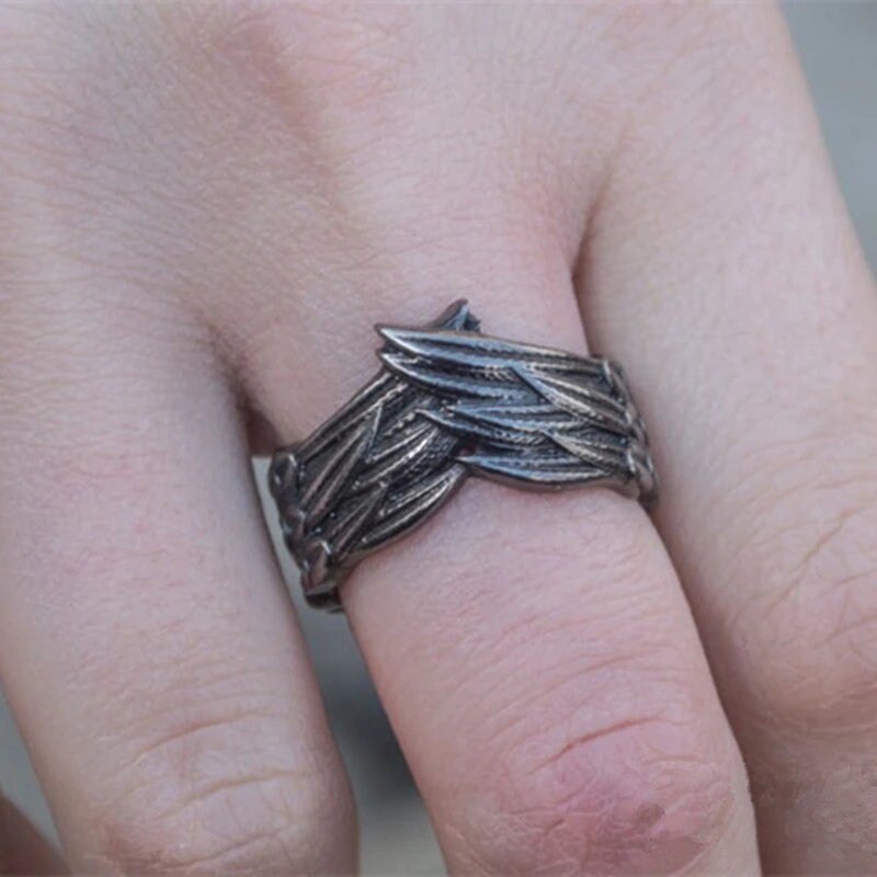 Raven Wings Ring. Gothic Ring Custom Made. Gothic Jewellery. Etsy
