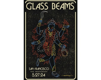 Glass Beams San Francisco Matte Poster