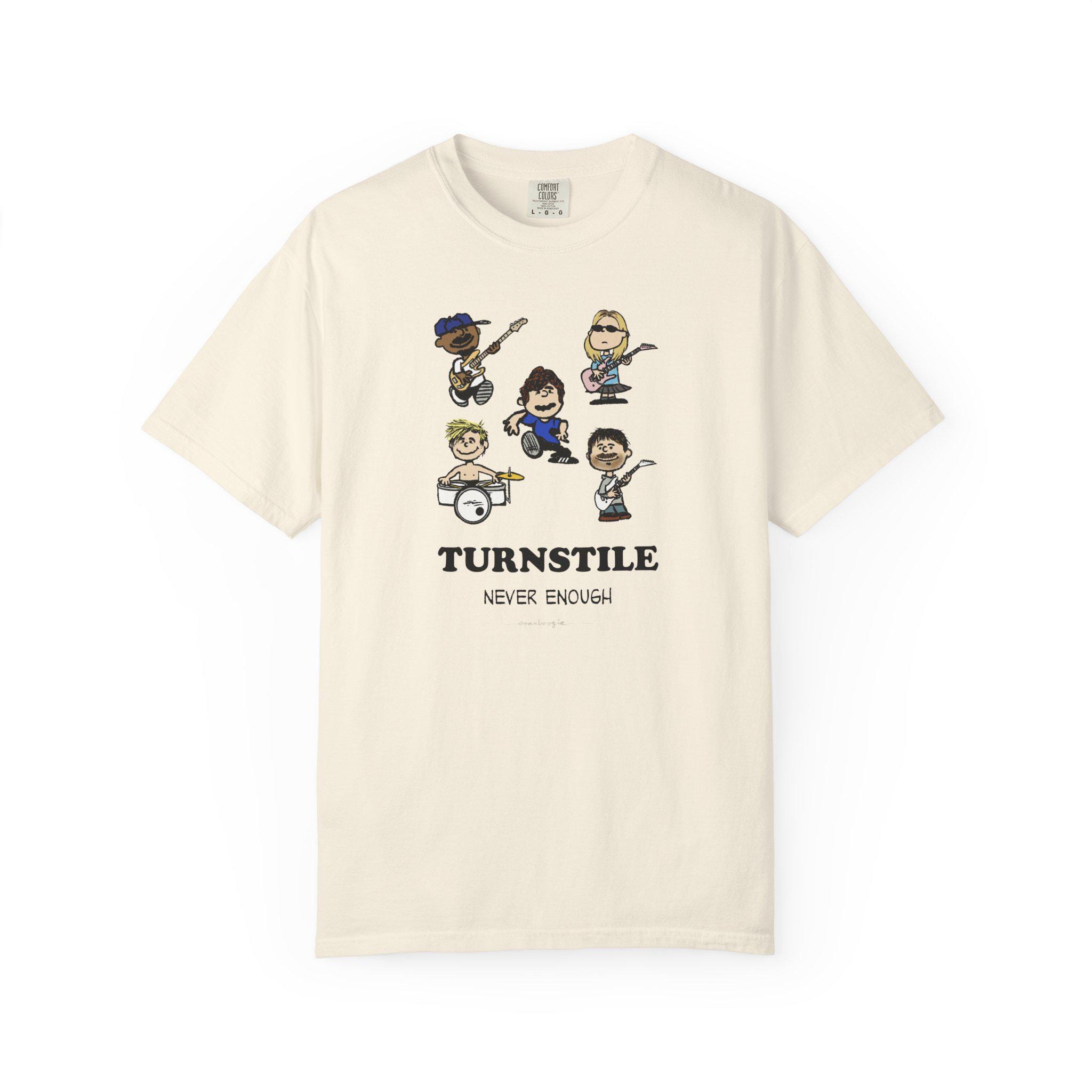 NEW! Turnstile Merch Tour 2025 T-shirt Heavy Cotton Reprint All