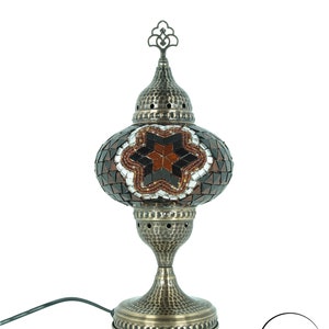 Turkish Mosaic Table Lamp Colorful Color image 9