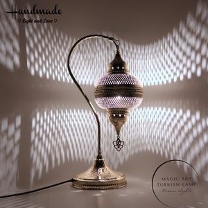 Moroccan Table Lamp Hole Design Turkish Lamp Shade
