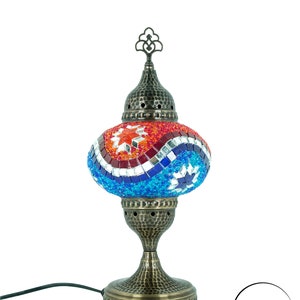 Turkish Mosaic Table Lamp Colorful Color image 3