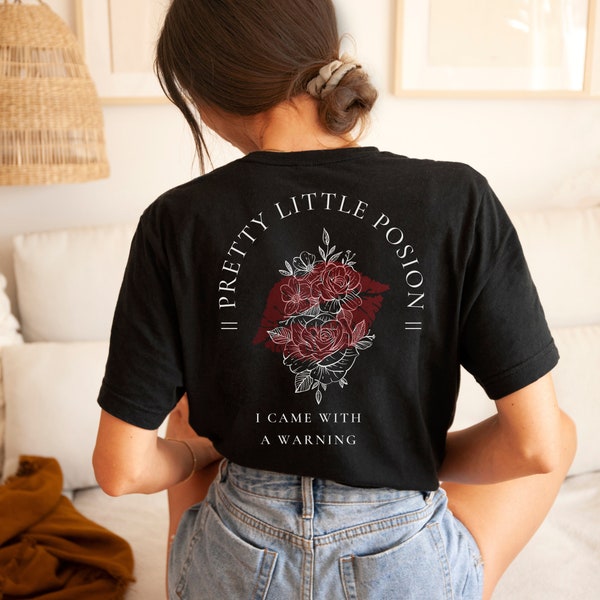 Pretty Little Poison Shirt, Warren Zeiders Shirt, Graphic Tee, Cowboy Tee, Country Music Tee, Festival Tee, Concert Shirt, Rodeo Tee