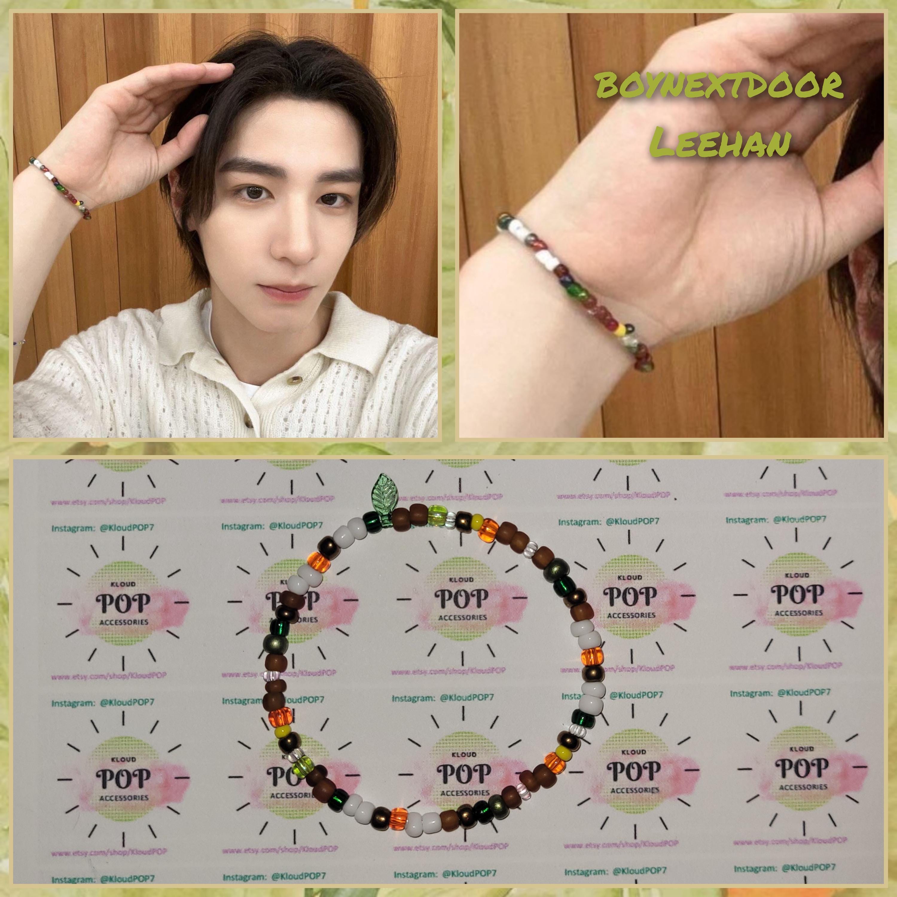 ★BOYNEXTDOOR ウナク★KIMZISU★人気 Chain Link Ring Bracelet Boynextdoor Bracelet-kpop Bracelet-customized BND Bracelet
