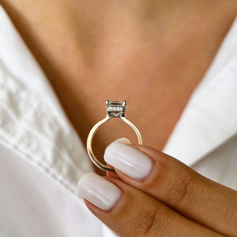 2 Carat Emerald Cut Lab Grown Diamond Hidden Halo Engagement Etsy 2-carat-emerald-cut-lab-grown-diamond-hidden-halo-engagement-etsy