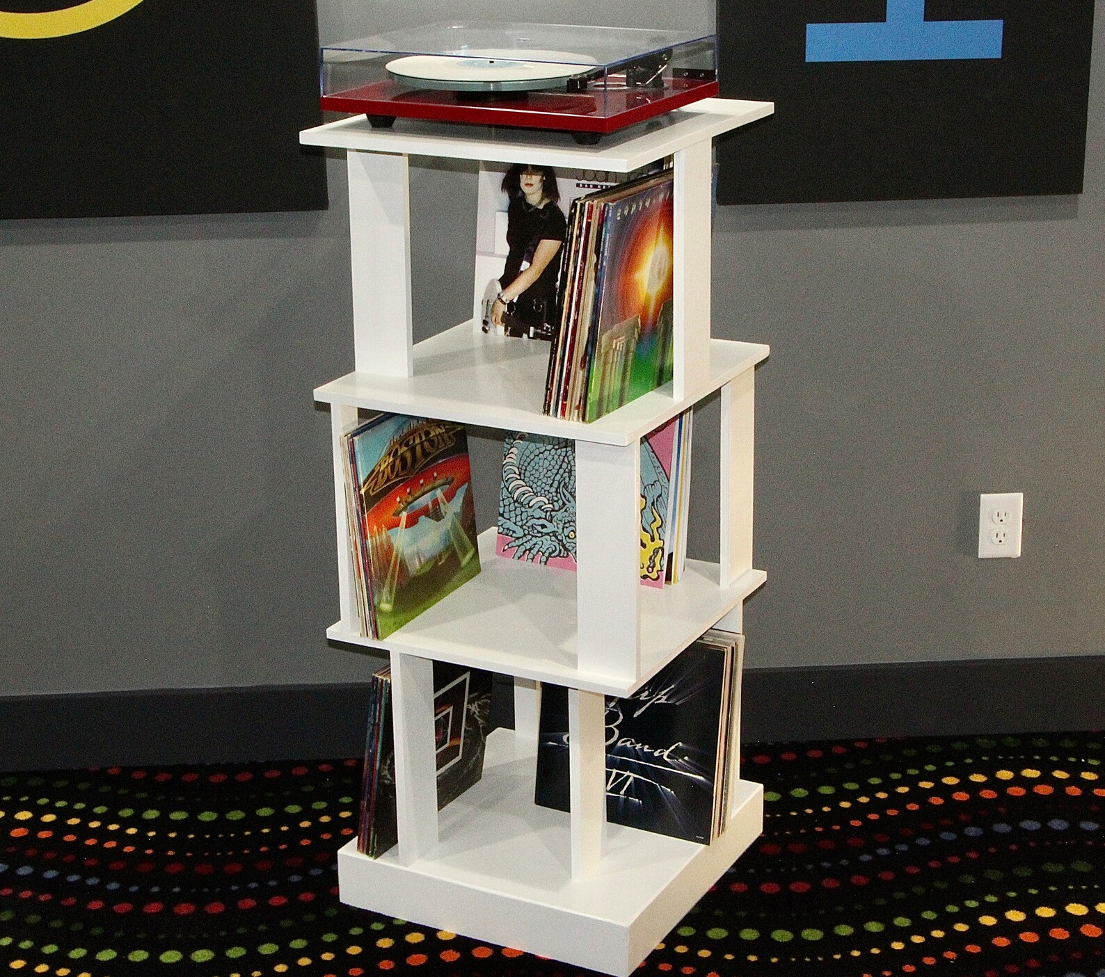White Corner Shelving for Apartment Living in Modern Etsy