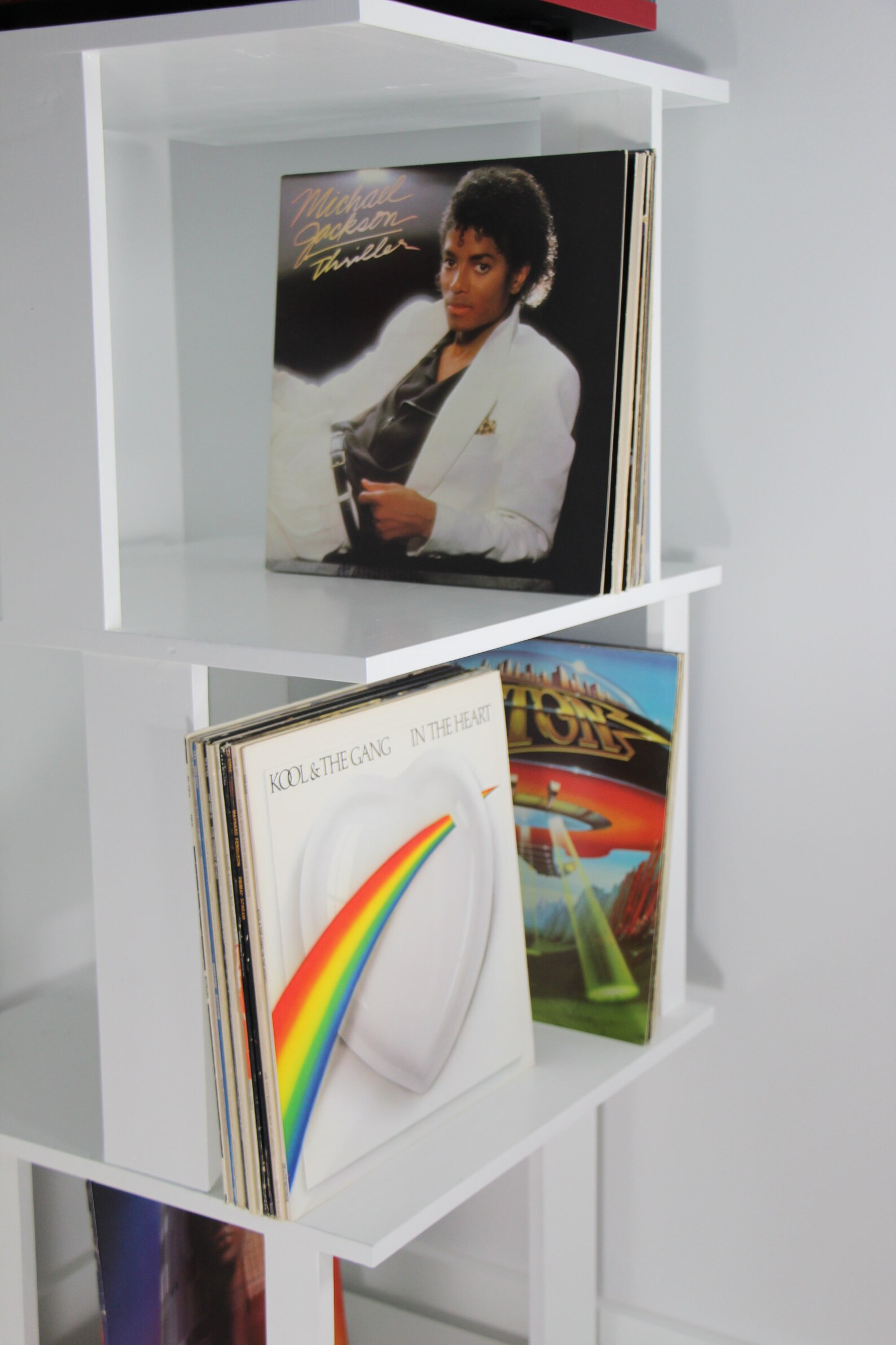 White Corner Shelving for Apartment Living in Modern Etsy