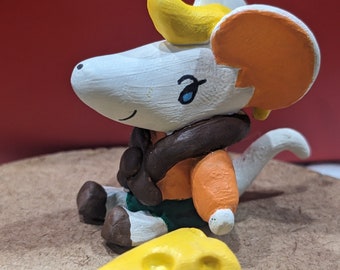Resident Evil inspired Mouse Ashley "Moushley" Figurine