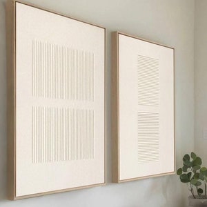 Set of 2 pure 3d textured beige wall art beige white 3d textured paitning on canvas set of 2 white plaster wall art for livingroom