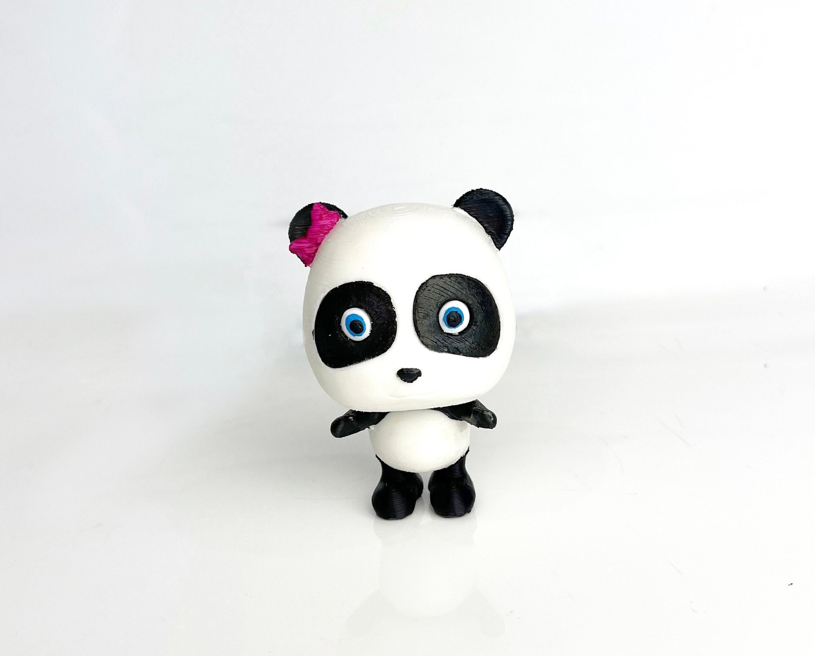 Baby Bus Miu Miu Panda 3D Printed Figurine Kids Desk Toy - Etsy