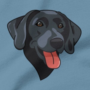 Black Lab Shirt, Labrador Tee, Lab Mom Shirt, Labrador Retriever Gifts, Gift for Lab Owner, Dog Mom Shirt