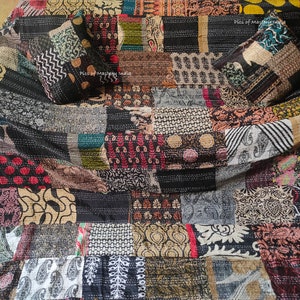 Boho Kantha Quilt Handgefertigte Bettüberwurf Indische Vintage Quilt Sun Dance Decke Picknick Teppich Housewarming Geschenke Quilt