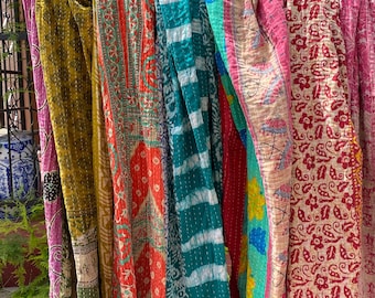 Wholesale Lot Of Indian Vintage Kantha Quilt Handmade Throw Reversible Blanket Bedspread Cotton Fabric BOHEMIAN quilt