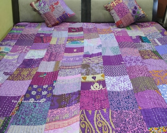 Indische handgemachte Kantha Decke Bettüberwurf Vintage Kantha Kantha Decke Gudari Kantha Bettüberwurf Kantha Decke Überwurf