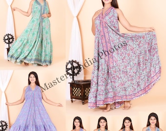 Silk Halter Dress: Long Gown, Party Occasion