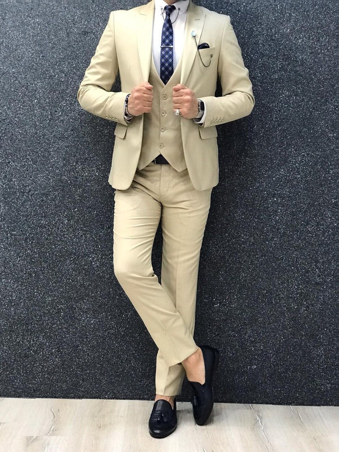 Men's 3 Piece Suits for Men Wedding Suits for Men Etsy