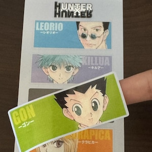 Vintage Hunter x Hunter Sticker Sheet