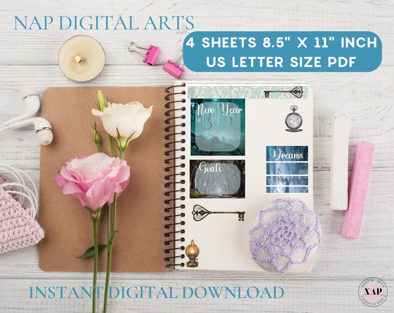 Printable Bullet Journal, Bullet Journal Sheet, Bullet Stickers Sheet ...