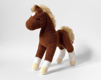 Douglas Toys Horse Stuffed Animal Plush Toy, Chestnut Brown Horse Plush, Soft Horse Toy Collectible, Horse Decor Ranch