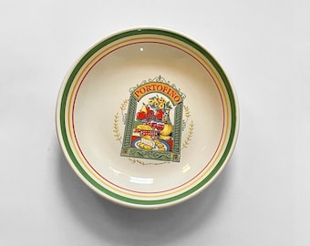 Large 11.5&quot; Vintage Italian Pasta Serving Bowl Ceramic – Himark Portofino Spaghetti Bowl Platter, Made in Italy, Shallow bowl, Review photos