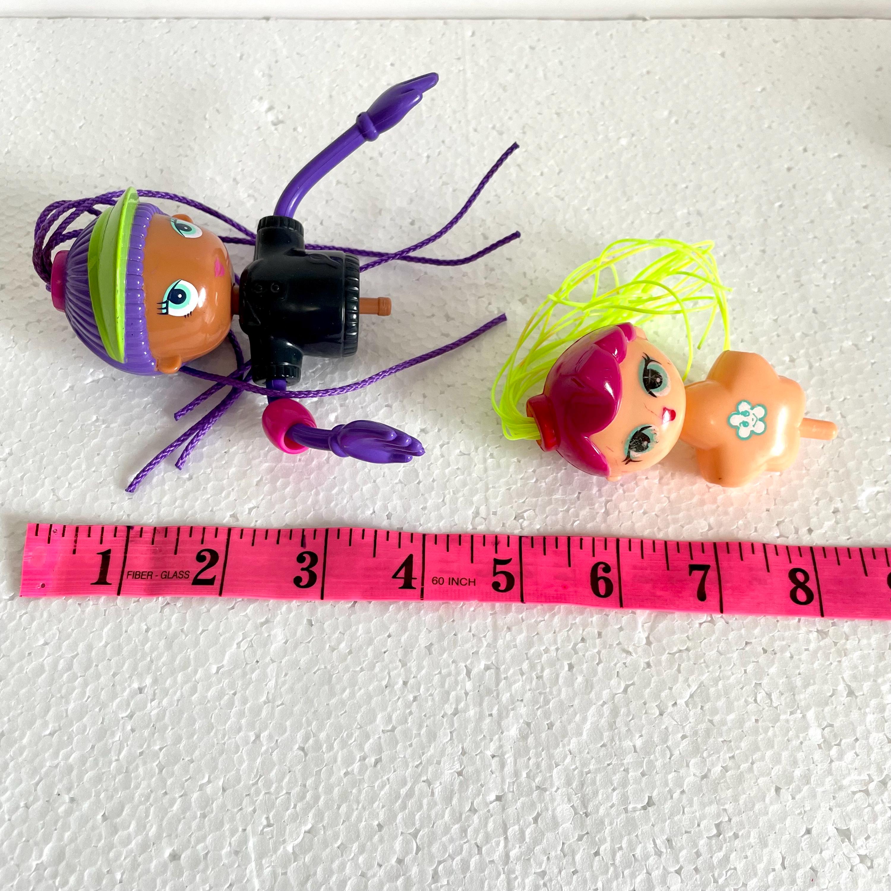 LOT COMPLET DE 4 jouets Action Man Mcdonalds Happy Meal - Année 1998