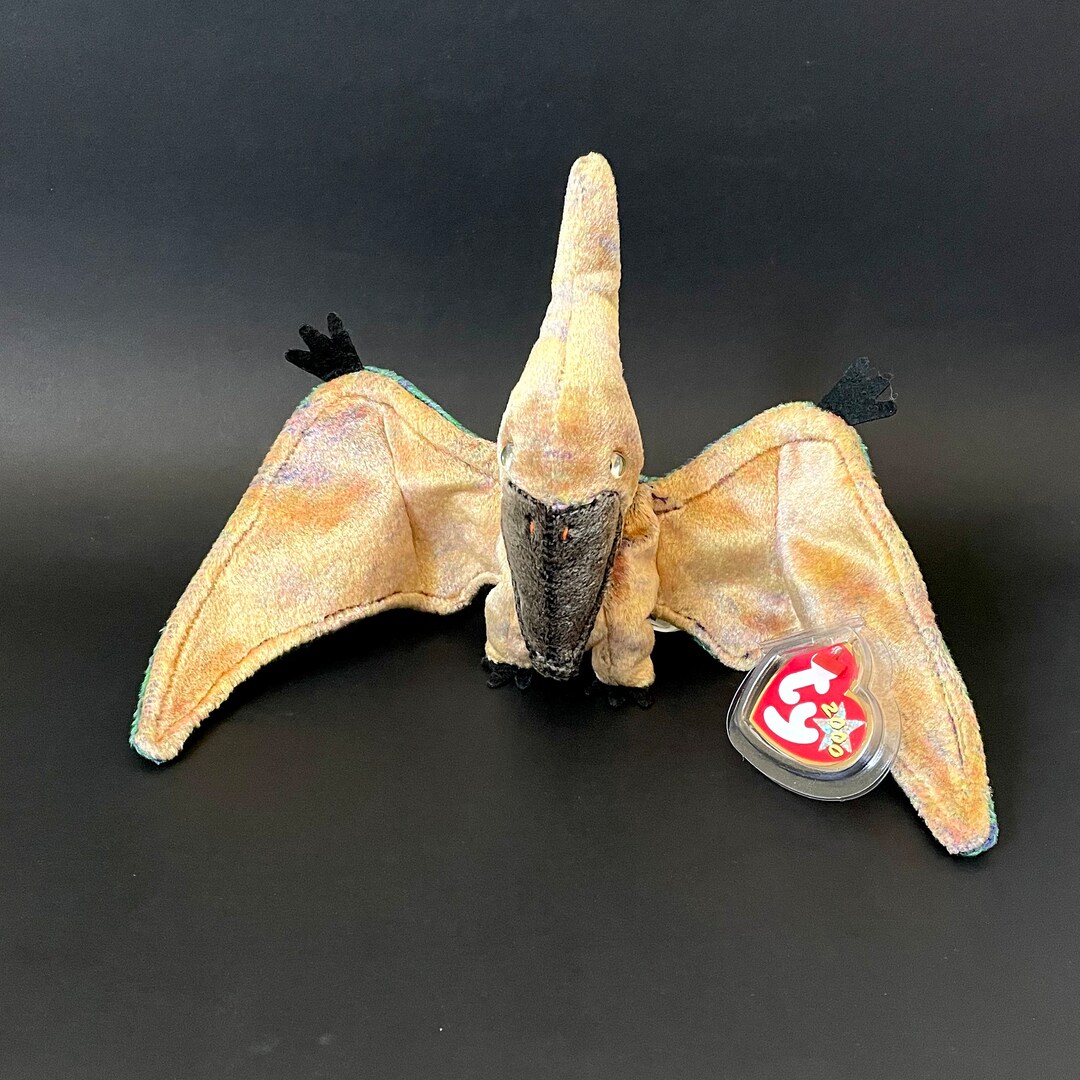 Vintage Ty Beanie Baby swoop the Pterodactyl Dinosaur Plush - Etsy