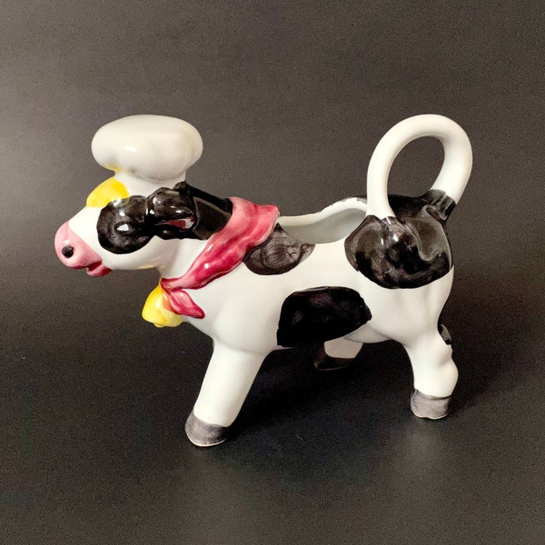 Cow Creamer Pitcher Etsy