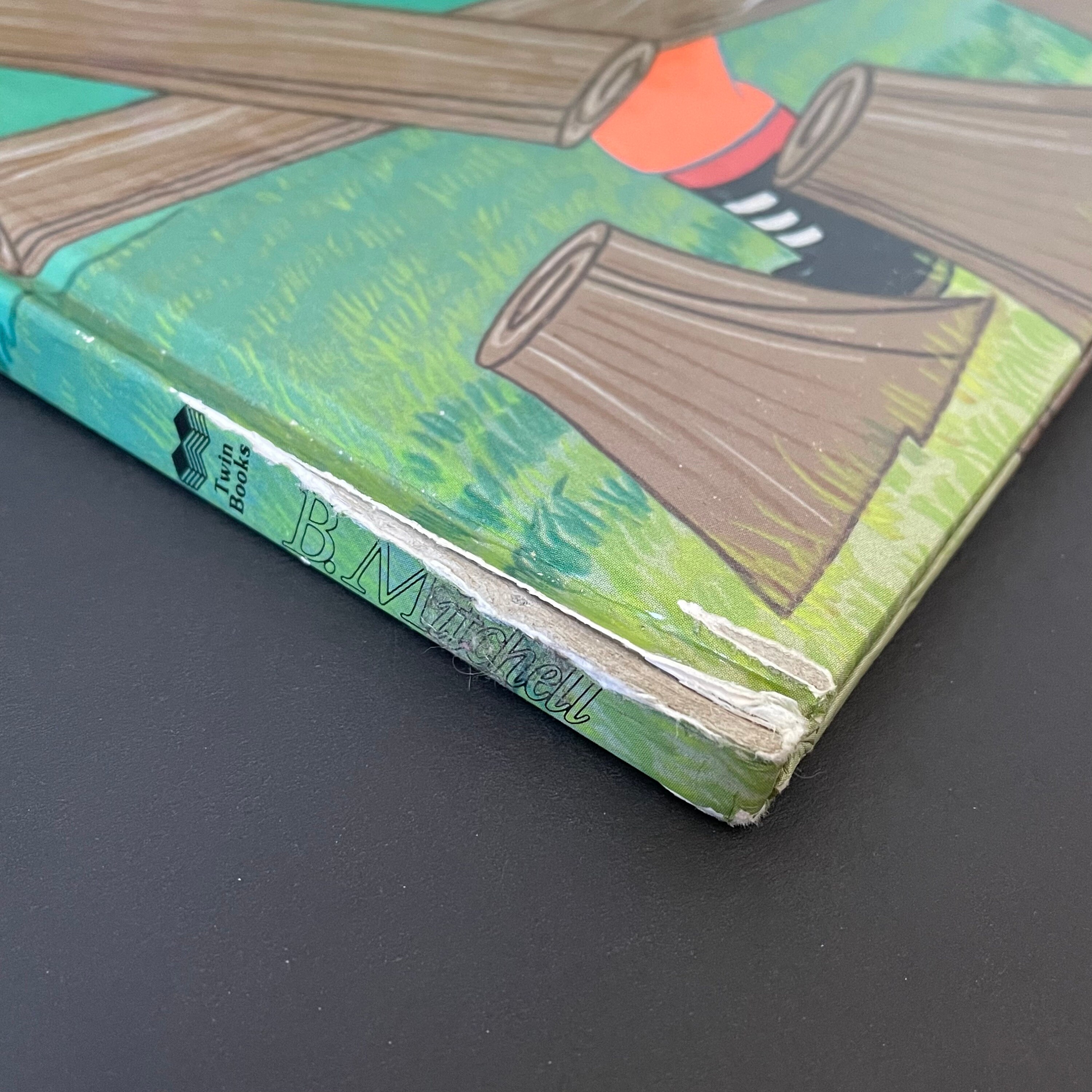 1989 Vintage Walt Disney's Paul Bunyan Book - Tall Tale American Folk ...