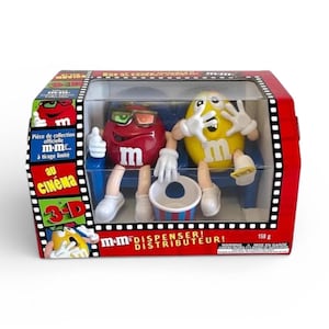 Vintage M&m's Chocolate Candy Dispenser, at the Movies 3D Mms