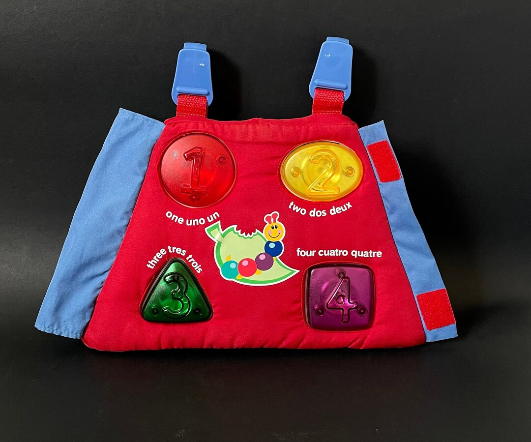Vintage Baby Einstein Crib Toy Music Number Light Activity Pad Etsy