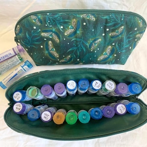 Bolsa con cremallera y forro de protección contra la radiación electromagnética para 20 remedios homeopáticos