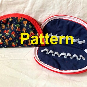 Pattern only - Zippered pouch for 14 homeopathic remedies