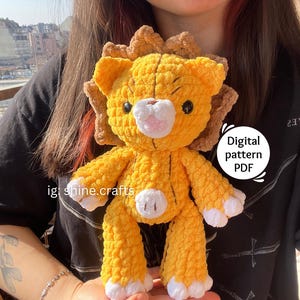 Lion - Amigurumi Crochet Pattern (PDF)