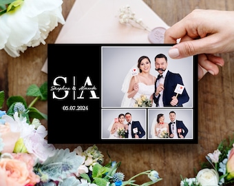 Minimalist Wedding Photo Booth Template, Easily Editable and Downloadable Graphic Design