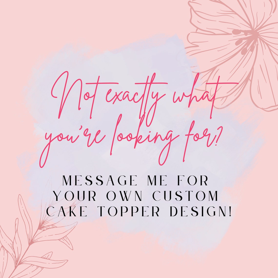 Birthday Cake Topper | Happy Birthday Cake Topper | Personalized Cake ...