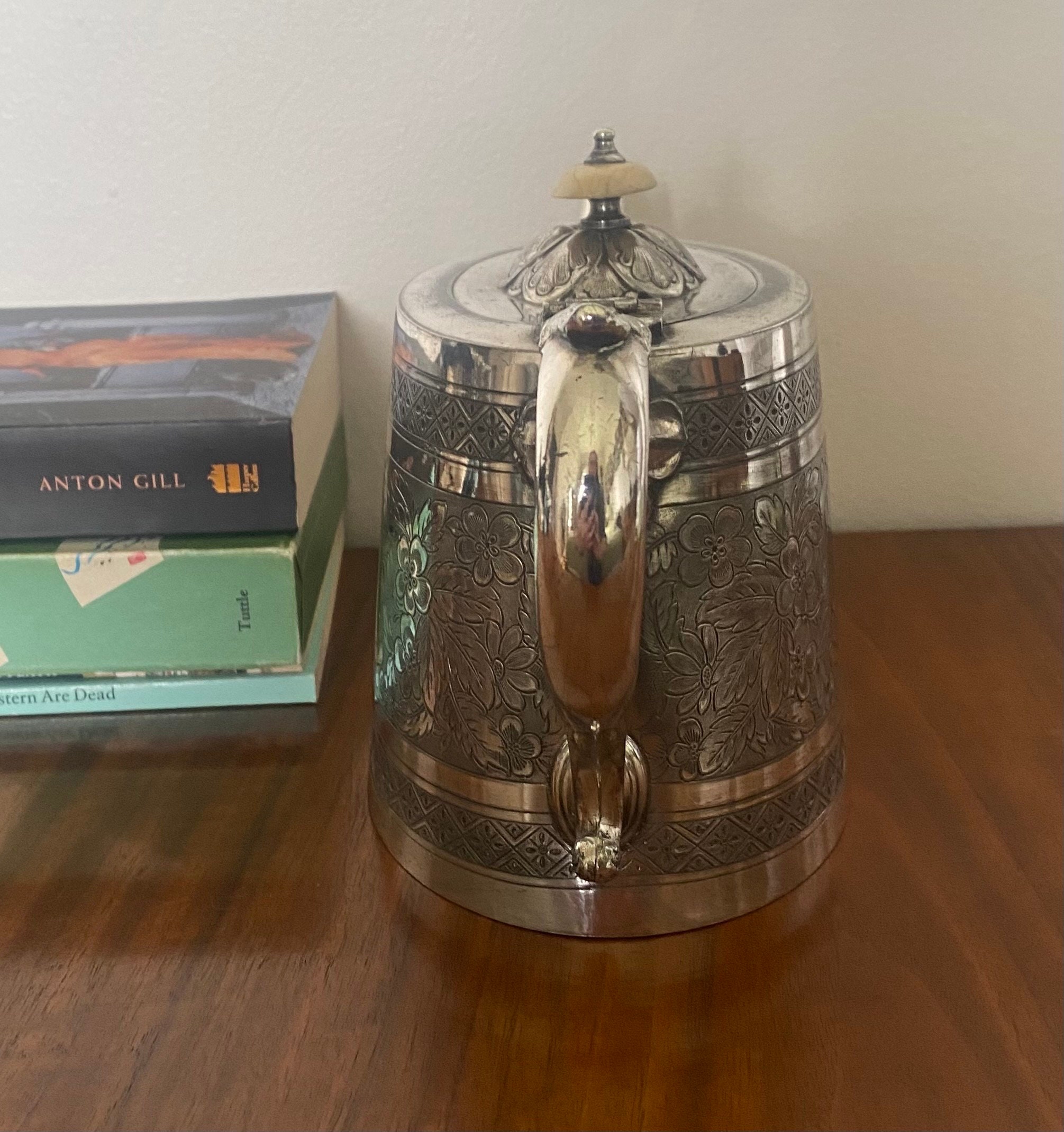 Antique Silver Plate Britannia Ware Victorian Teapot C1897 Etsy