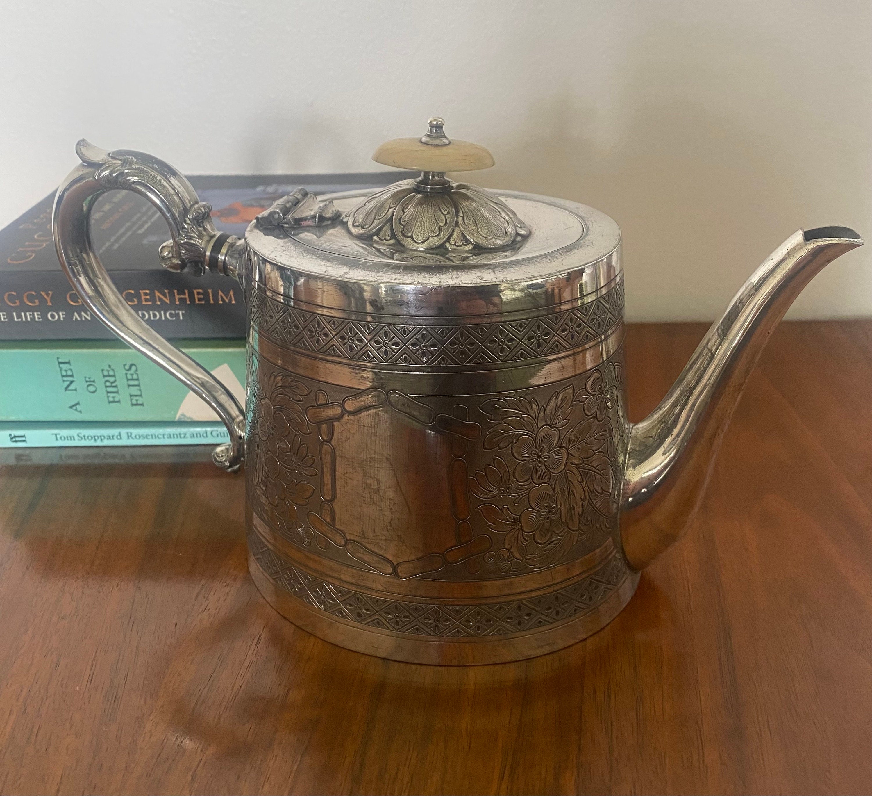 Antique Silver Plate Britannia Ware Victorian Teapot C1897 Etsy