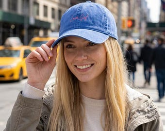 Women's Pigment-Dyed Cap with Fashion Undervisor (Embroidery)