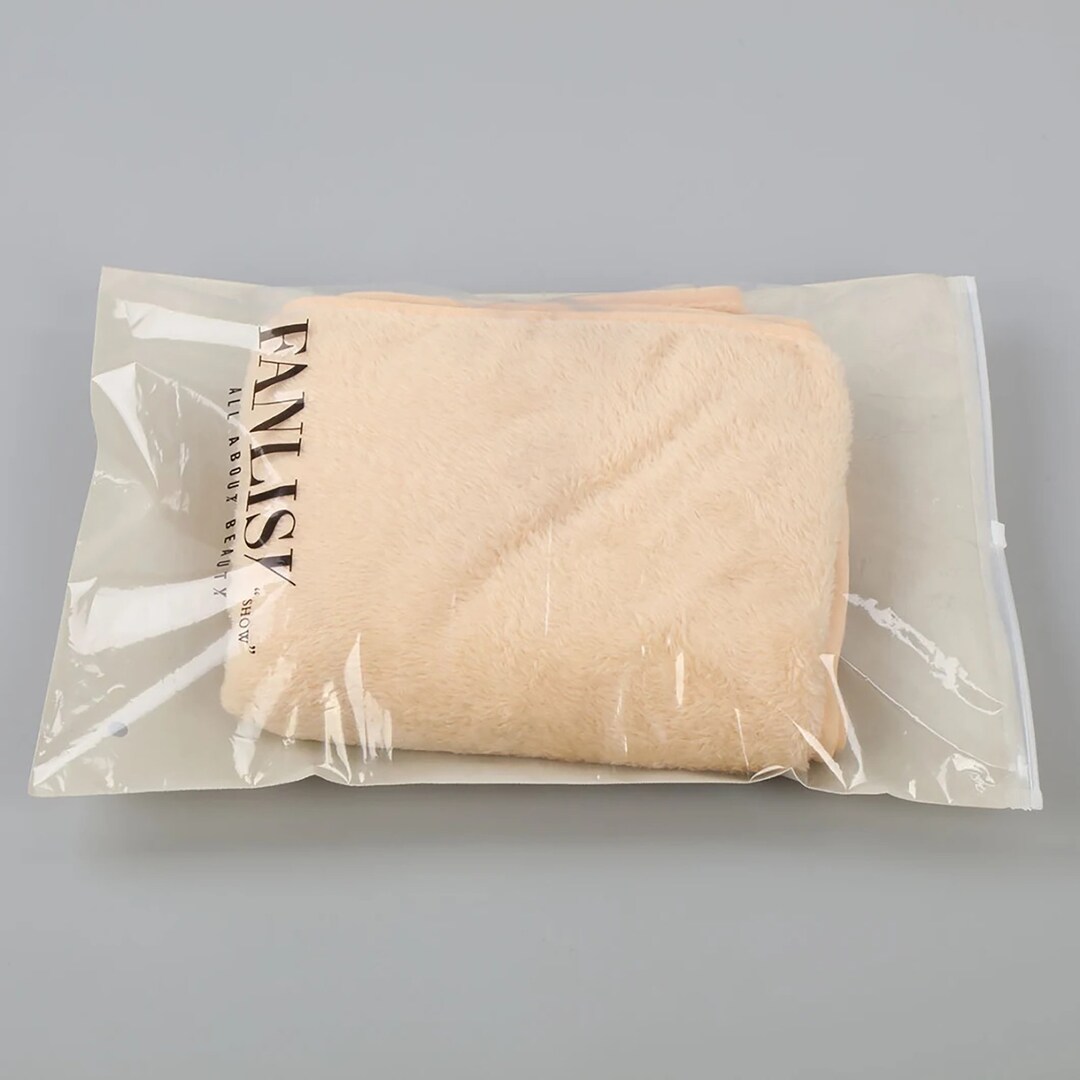 501000 Custom Clear Zipper Bags, Personalized Packaging Poly Bags
