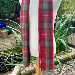 Sylvester McCoy - TARTAN SCARF - as worn in Time And The Rani - one-size-fits-all - Doctor Who - Seventh Doctor