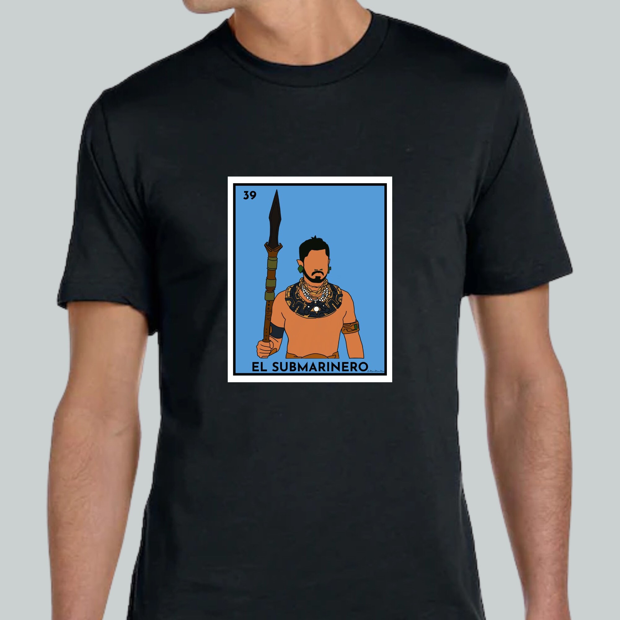 Namor Shirt, Agua Papi, Loteria, Submariner Shirt