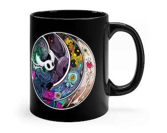 Hohler Ritter 11oz Schwarze Tasse
