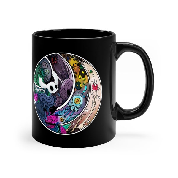 Hollow Knight 11oz Tasse Noire