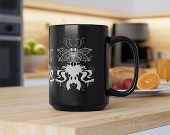 Hollow Knight Black Void Black Mug, 15oz