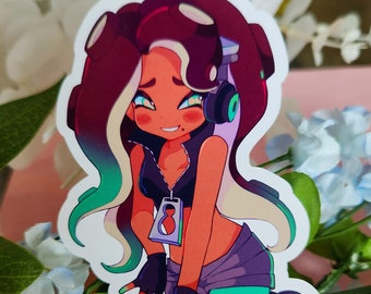 Marina Sparkly Sticker (Splatoon)