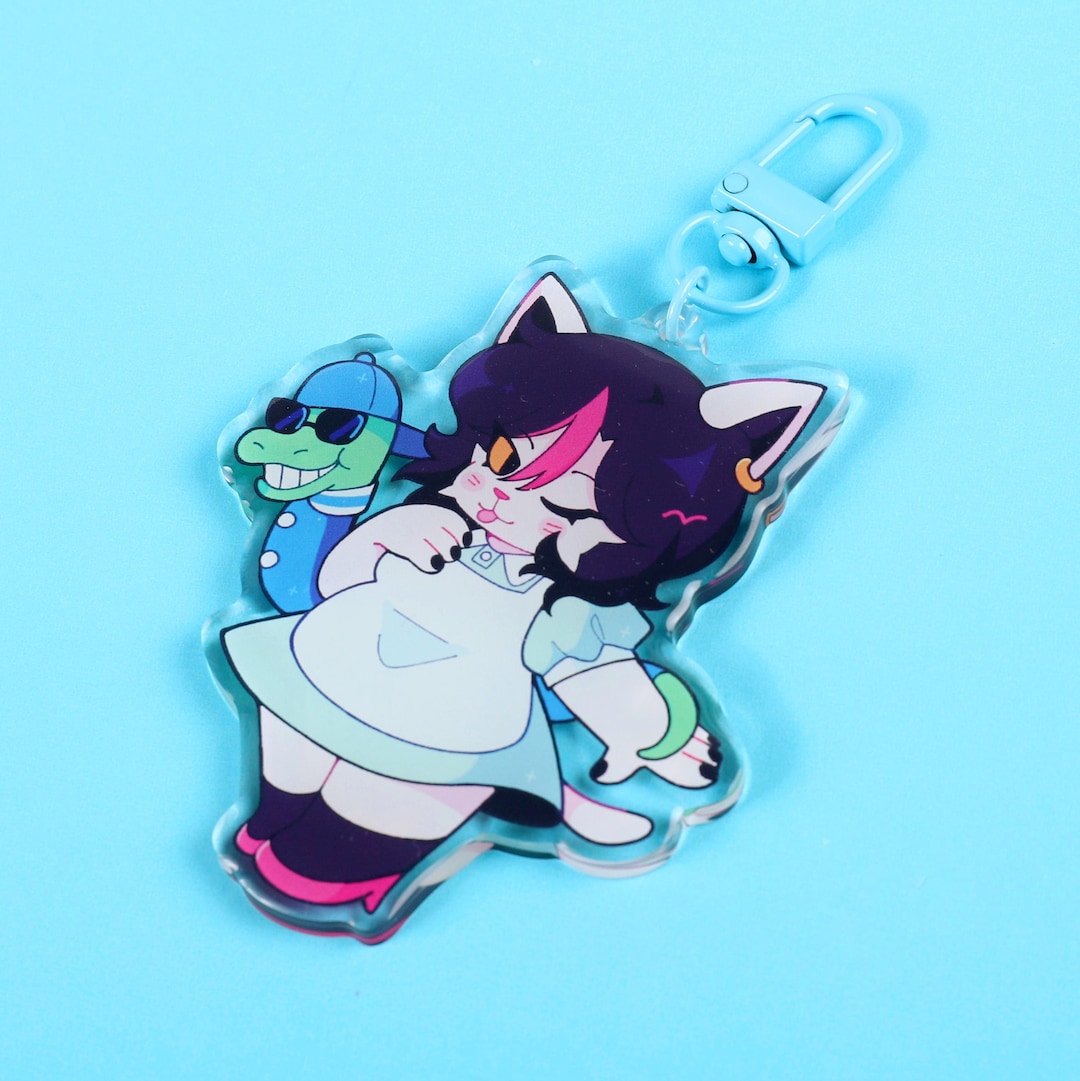 Catti & Jockington 3 Inch Epoxy Charm (DELTARUNE) - Etsy