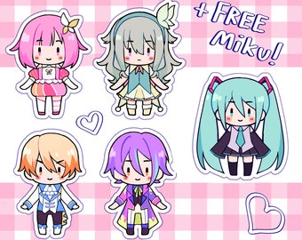 ワンダーランド×ショウタイム ちびステッカーセット（プロジェクト