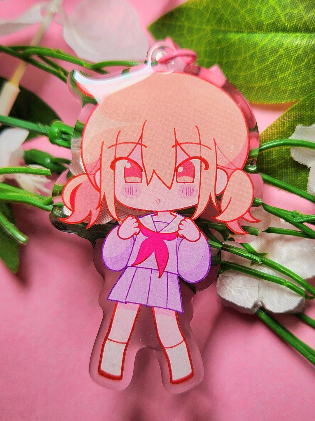 Kohane Azusawa 3 Inch Epoxy Charm project Sekai Etsy